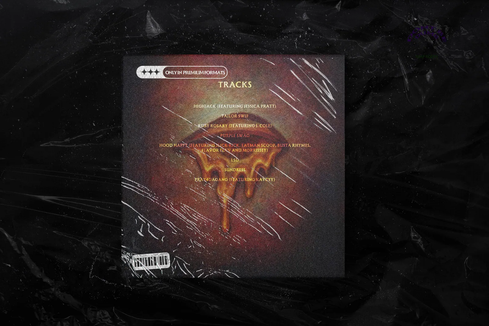 Back cover with track list