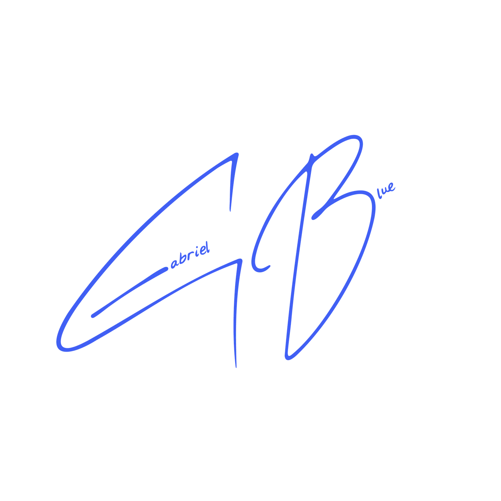 Gabriel Blue Signature